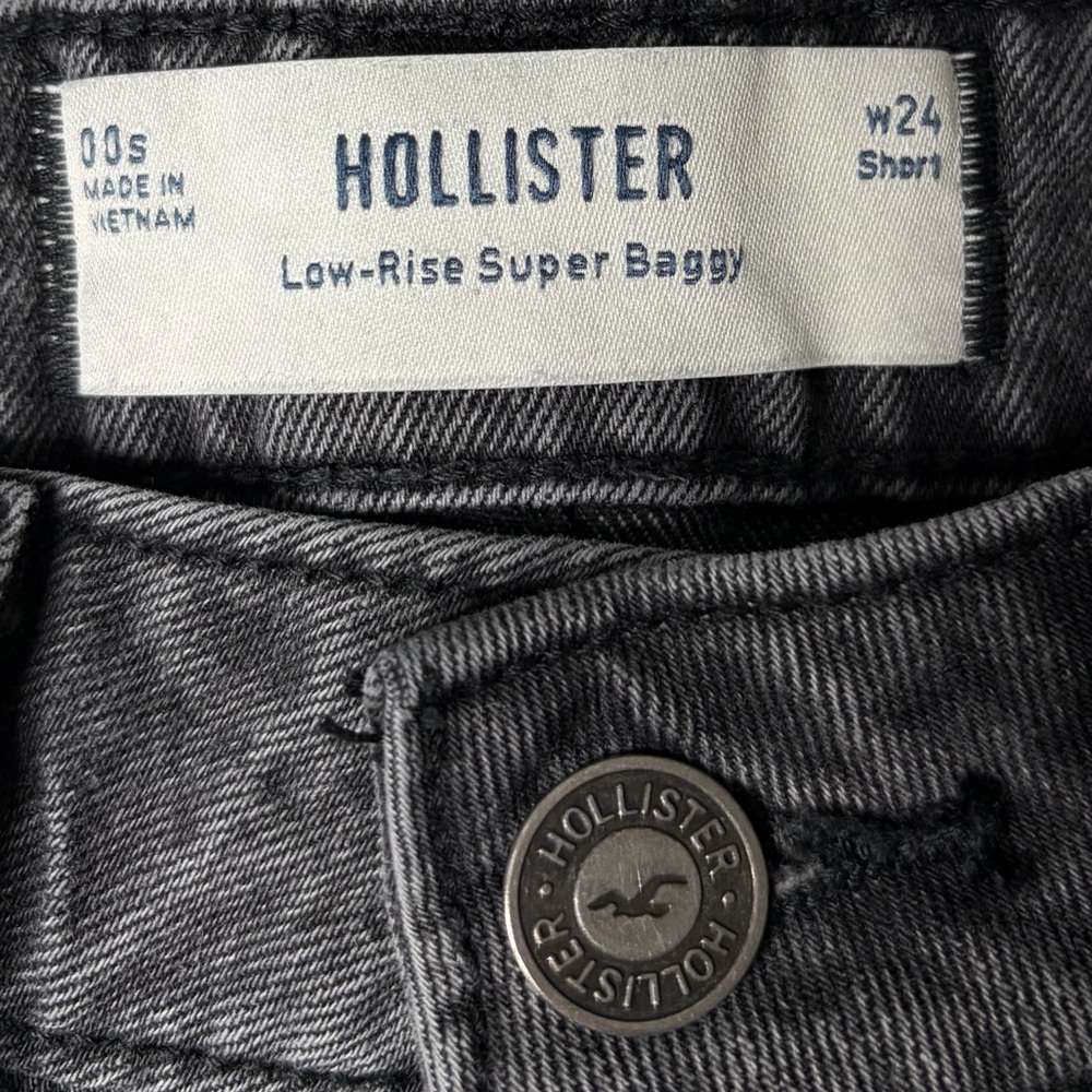 Hollister | Low Rise Super Baggy Jeans - 24 Short - Picture 14 of 14